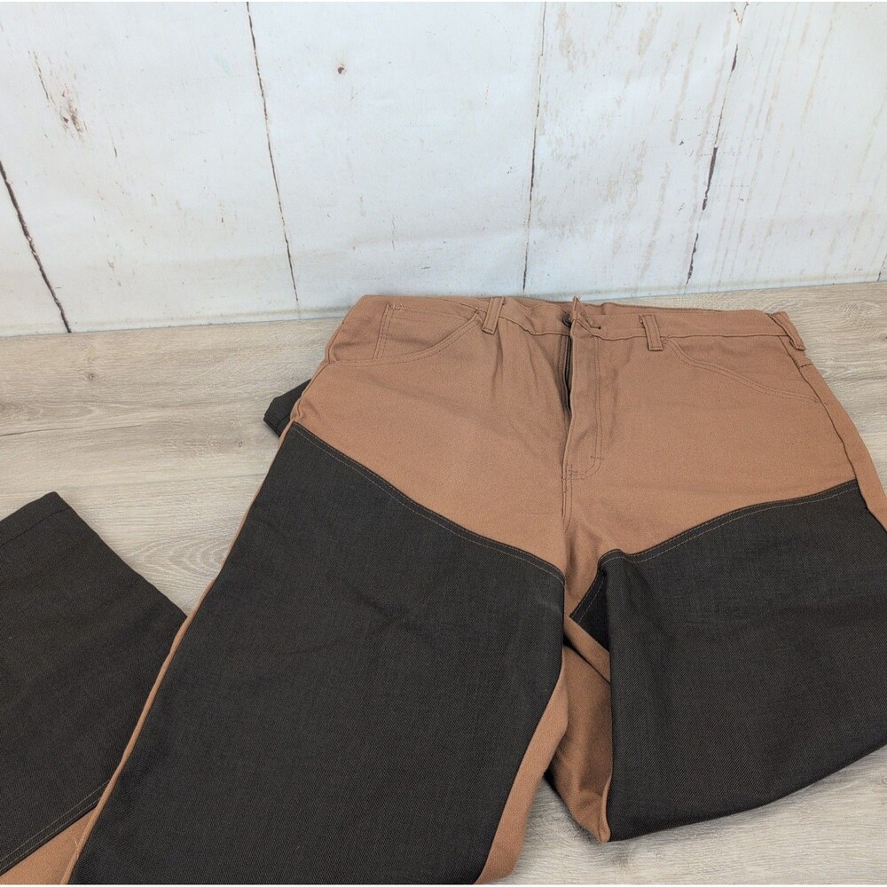 Red Head Outdoor Canvas Chore Tan Brown Hunting Pants Mens Size 38x31